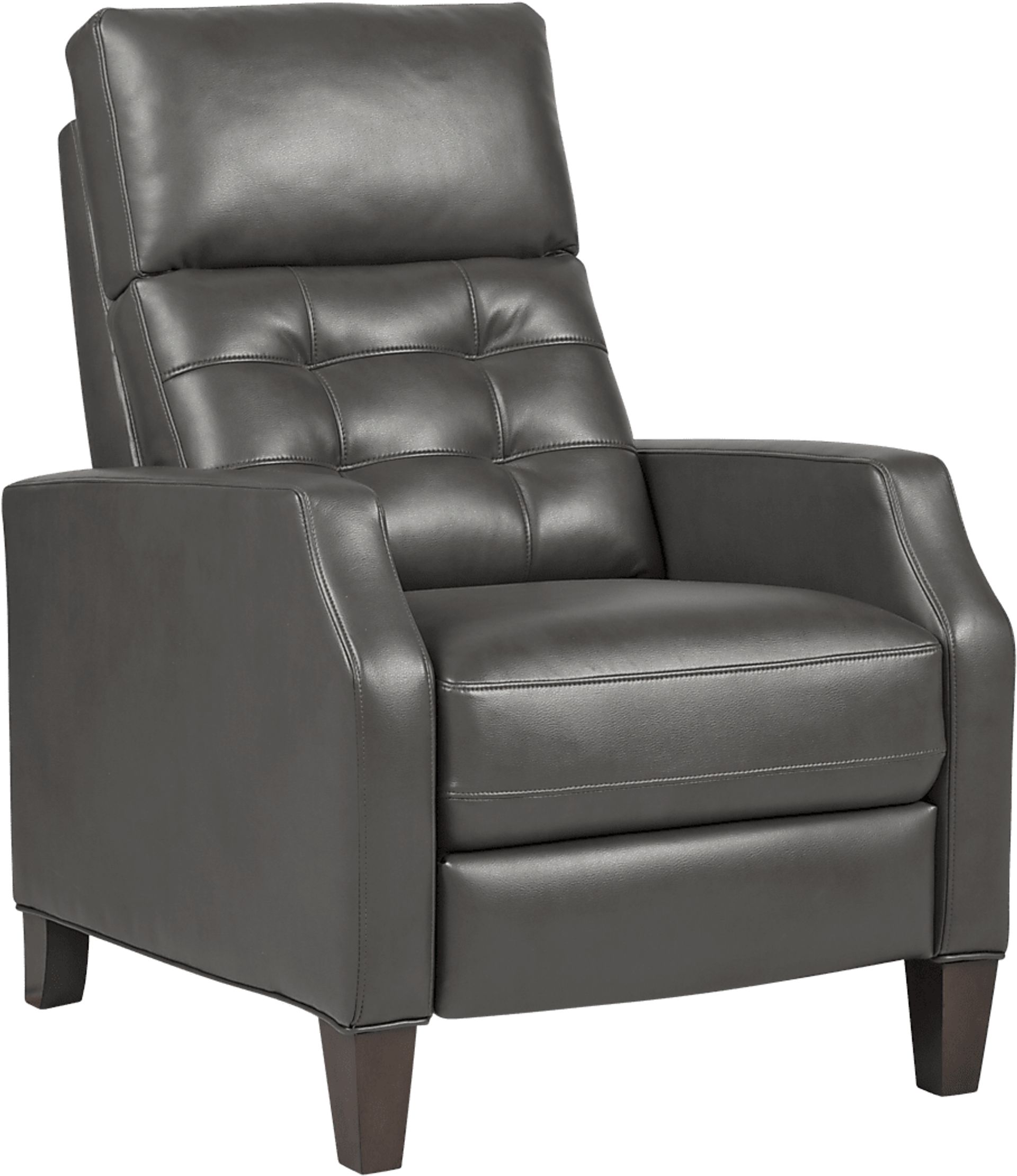 Brookdale Gray Pushback Recliner - Image 1