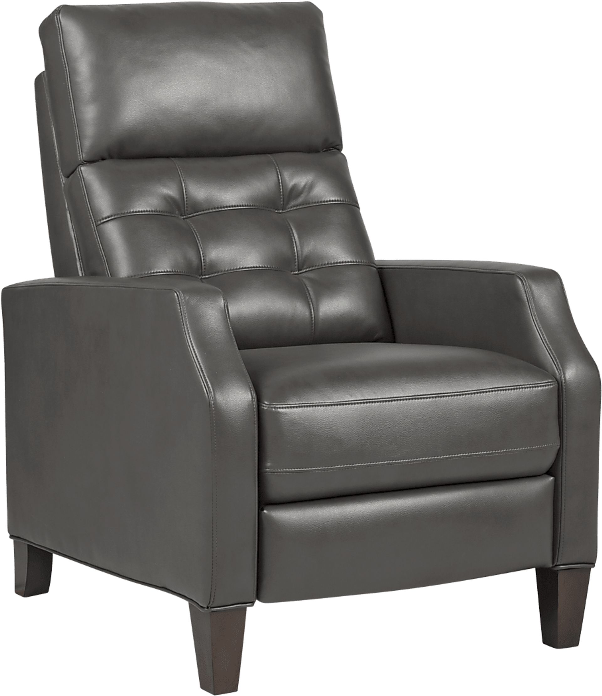 Brookdale Gray Pushback Recliner - Image 1
