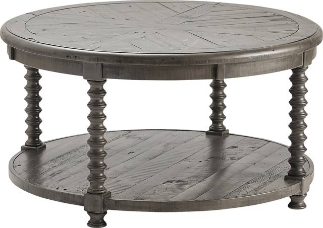 Brookefield Dark Gray Cocktail Table - Thumbnail - Image 1