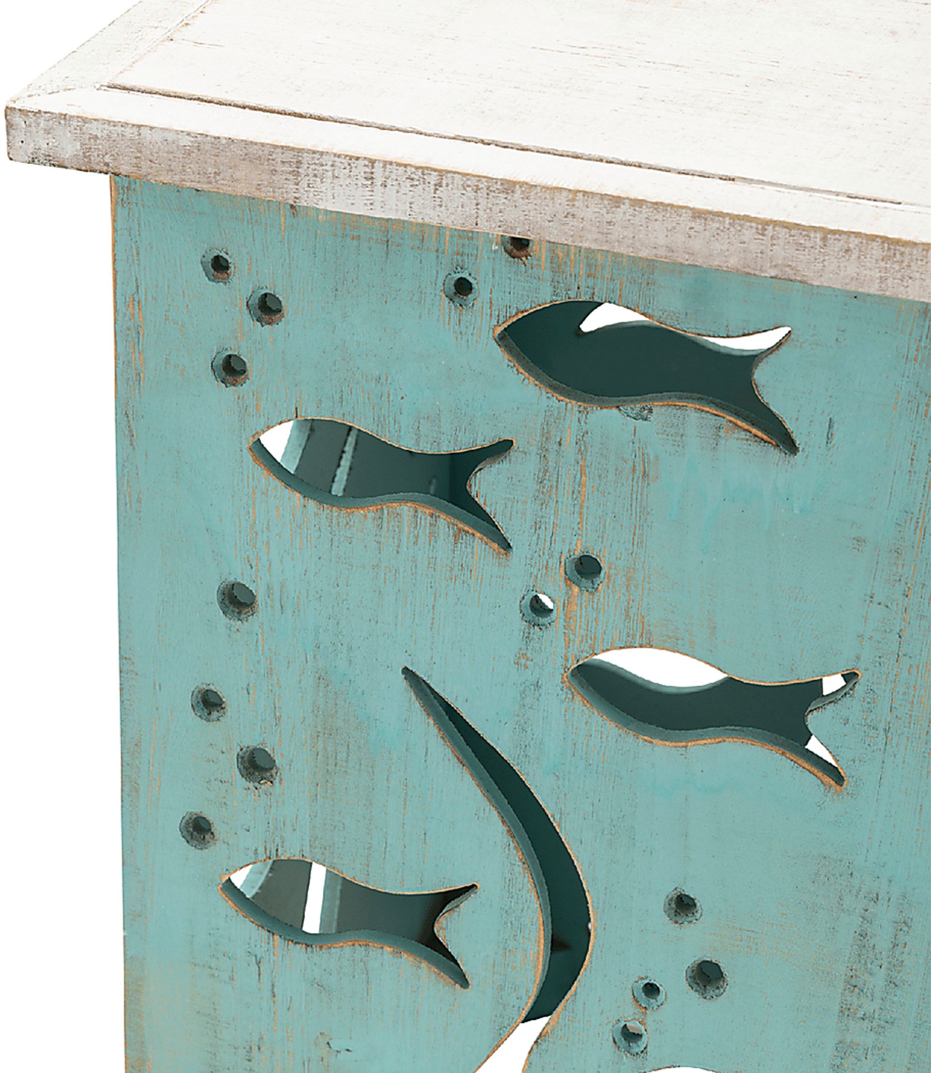 Brookeisle Blue Accent Table - Image 3