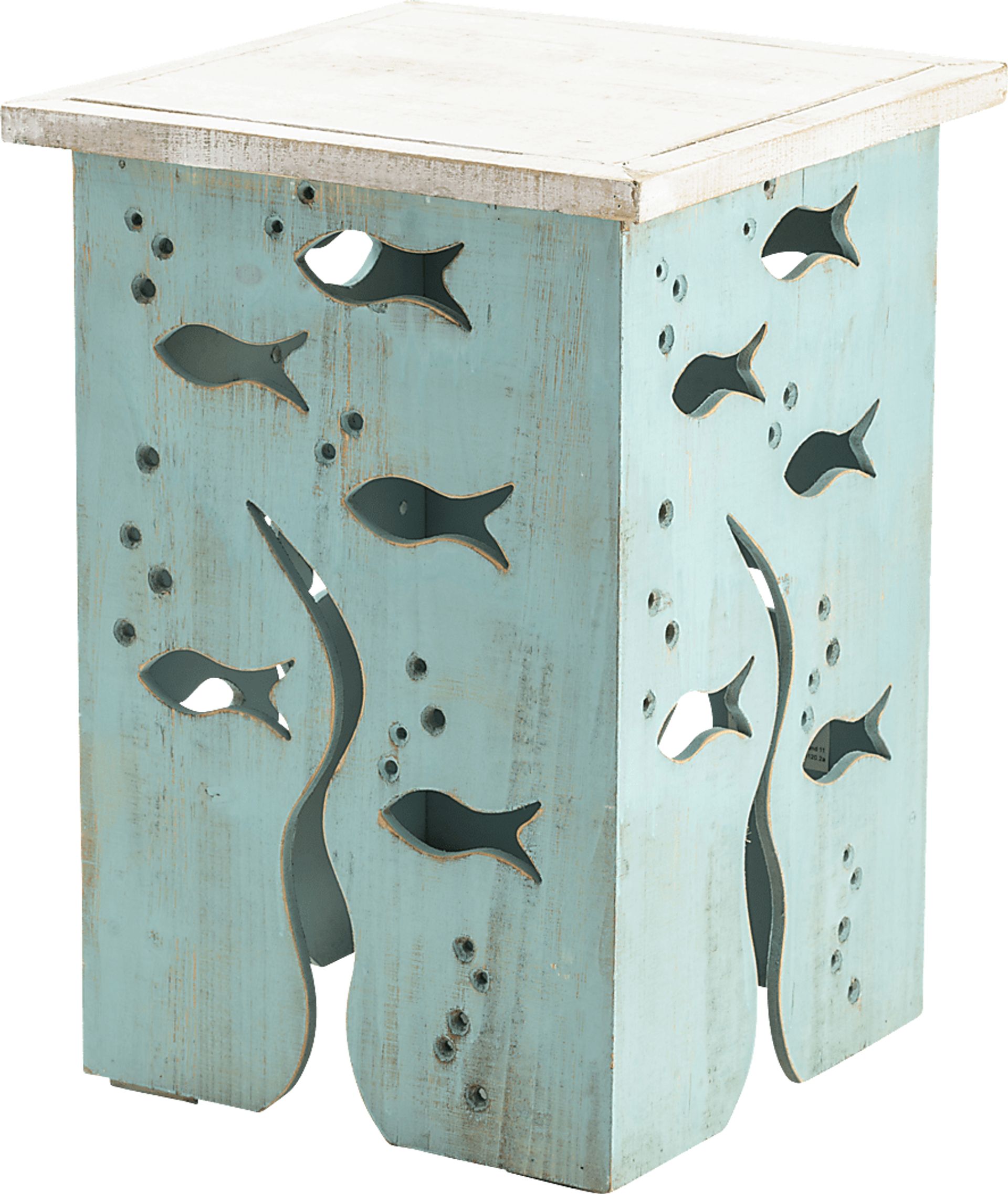 Brookeisle Blue Accent Table - Image 1