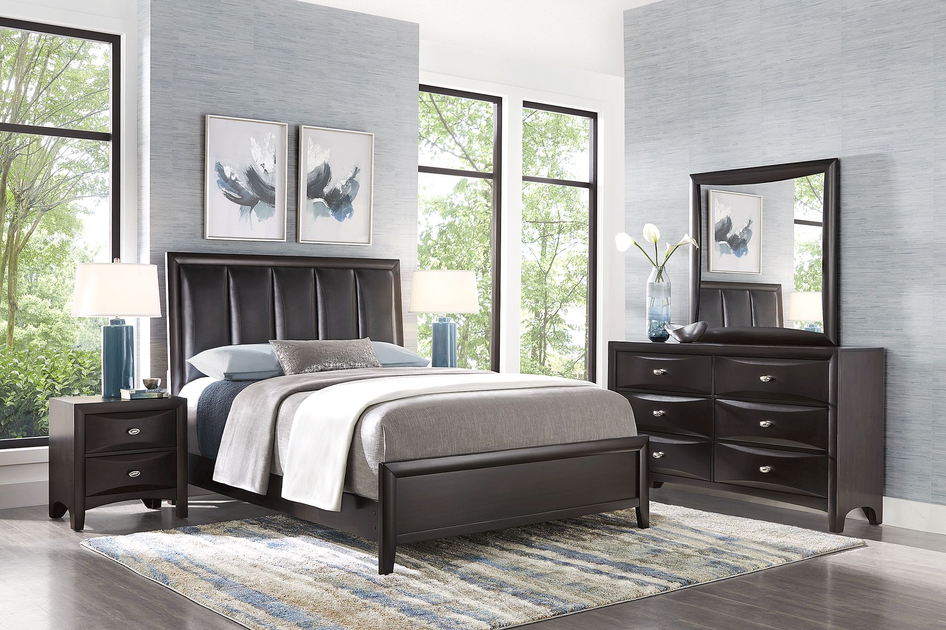 Brookeville Dark Brown Dresser - Image 2