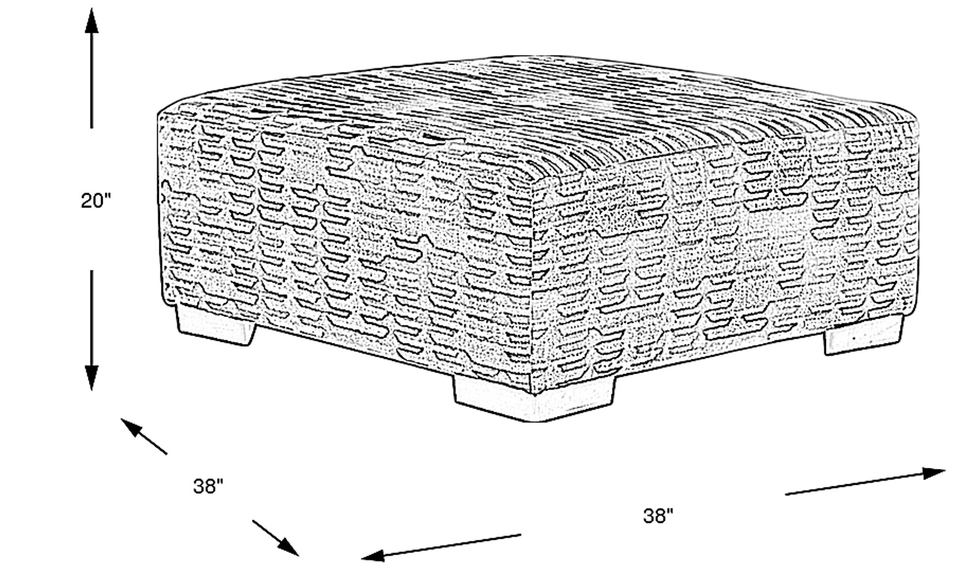 Dimension Image. Please refer to the Dimension Tab on this page for dimension details.