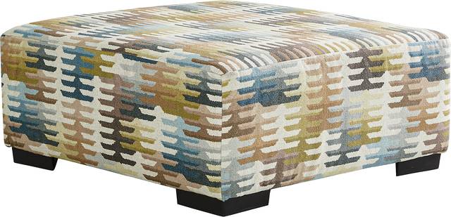 Brookeville White Cocktail Ottoman - Thumbnail - Image 1