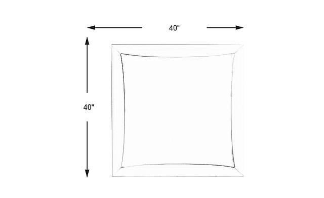 Dimension Image. Please refer to the Dimension Tab on this page for dimension details.