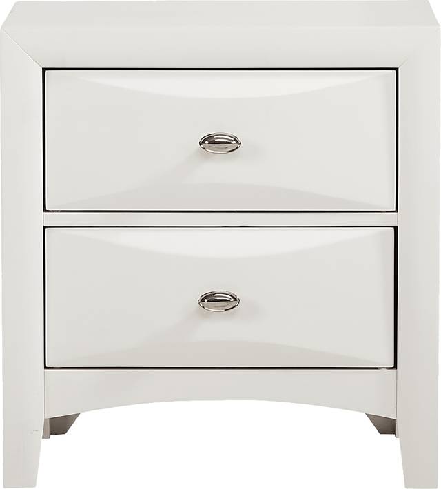 Brookeville White Nightstand - Thumbnail - Image 1