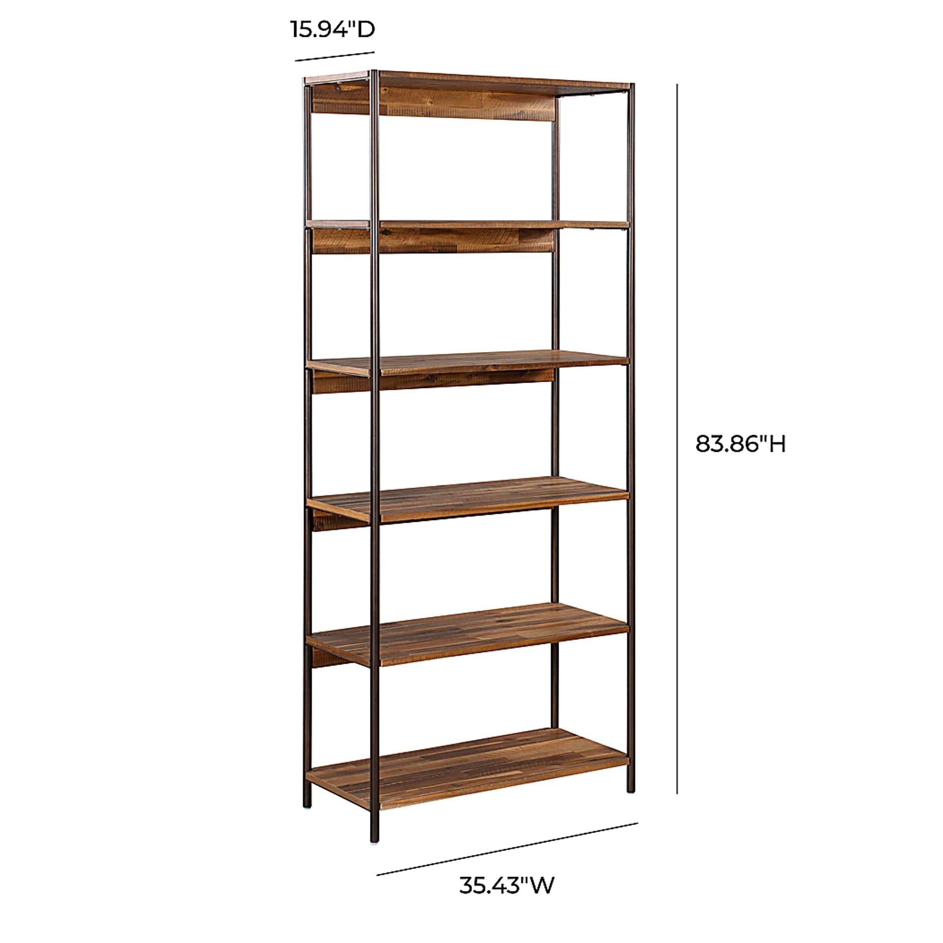 Brookfynn Brown Bookcase - Image 4