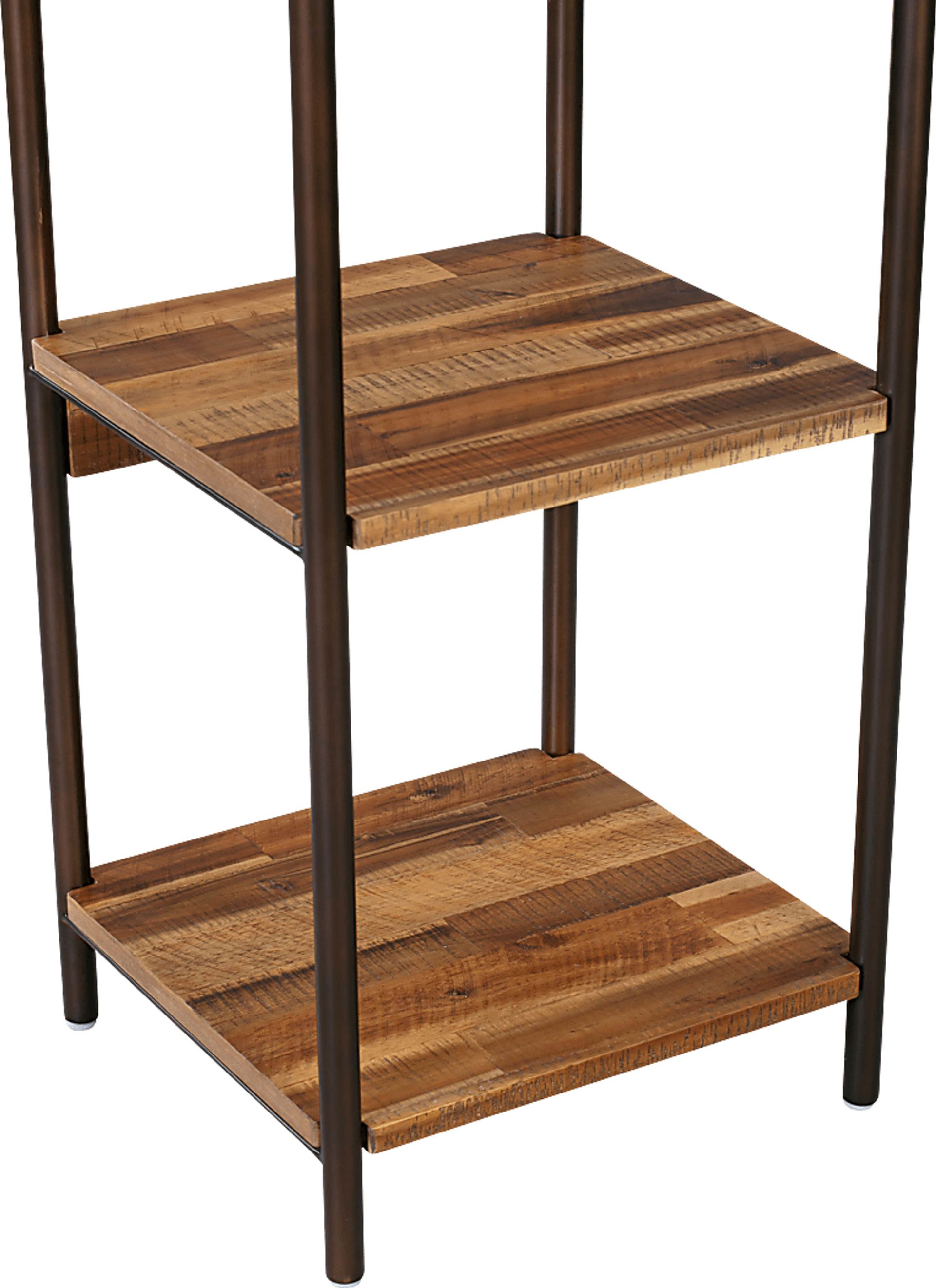 Brookfynn Brown Shelf Bookcase - Image 3
