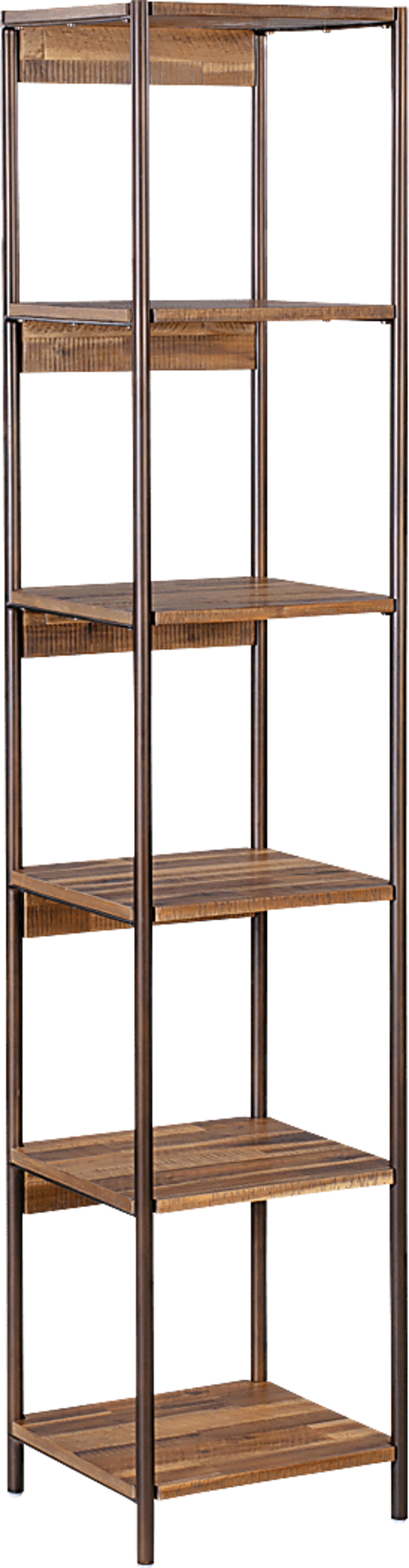 Brookfynn Brown Shelf Bookcase - Image 1