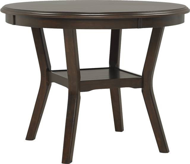 Brookgate Brown Cherry Counter Height Round Dining Table - Thumbnail - Image 1
