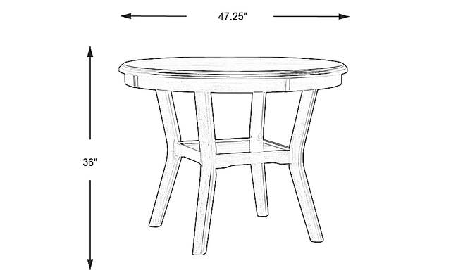 Dimension Image. Please refer to the Dimension Tab on this page for dimension details.
