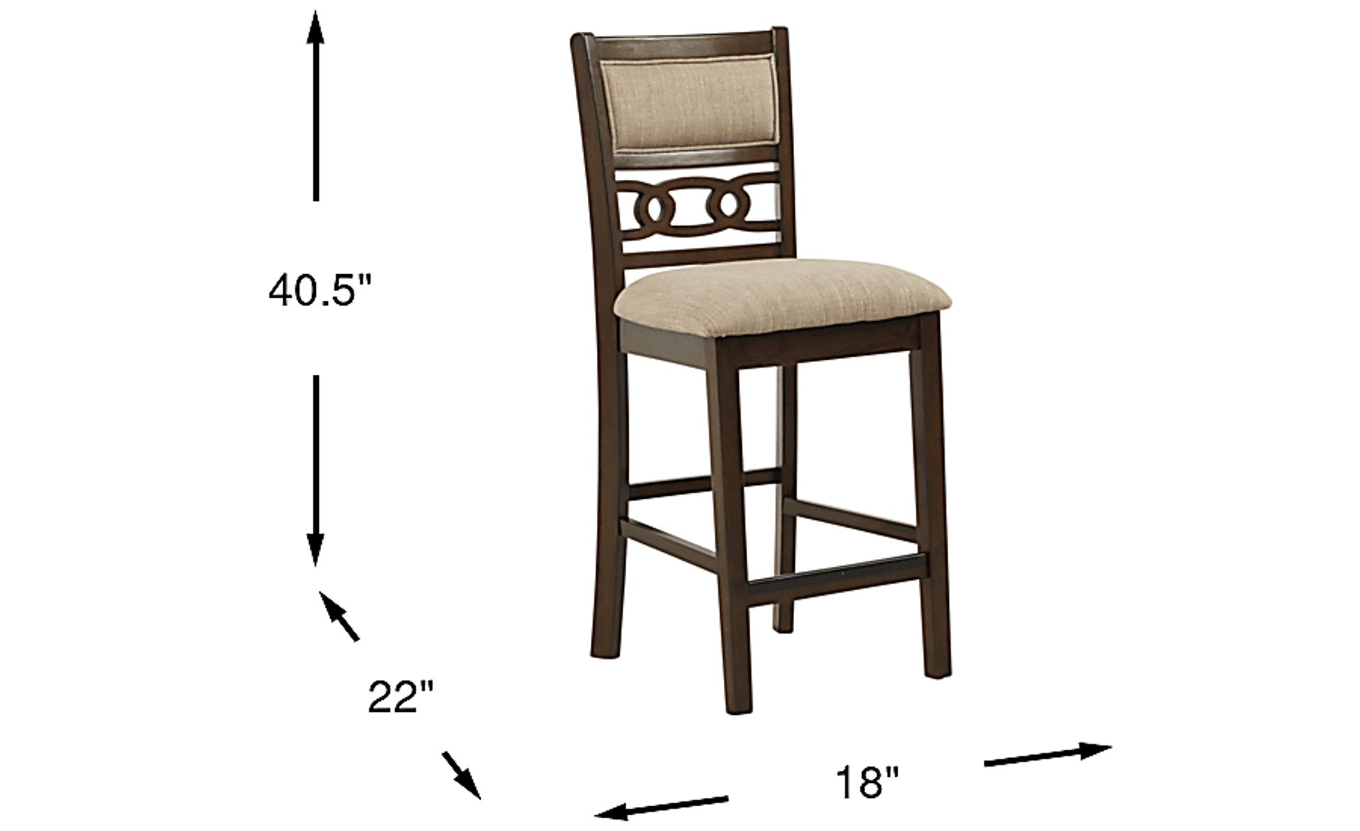 Dimension Image. Please refer to the Dimension Tab on this page for dimension details.