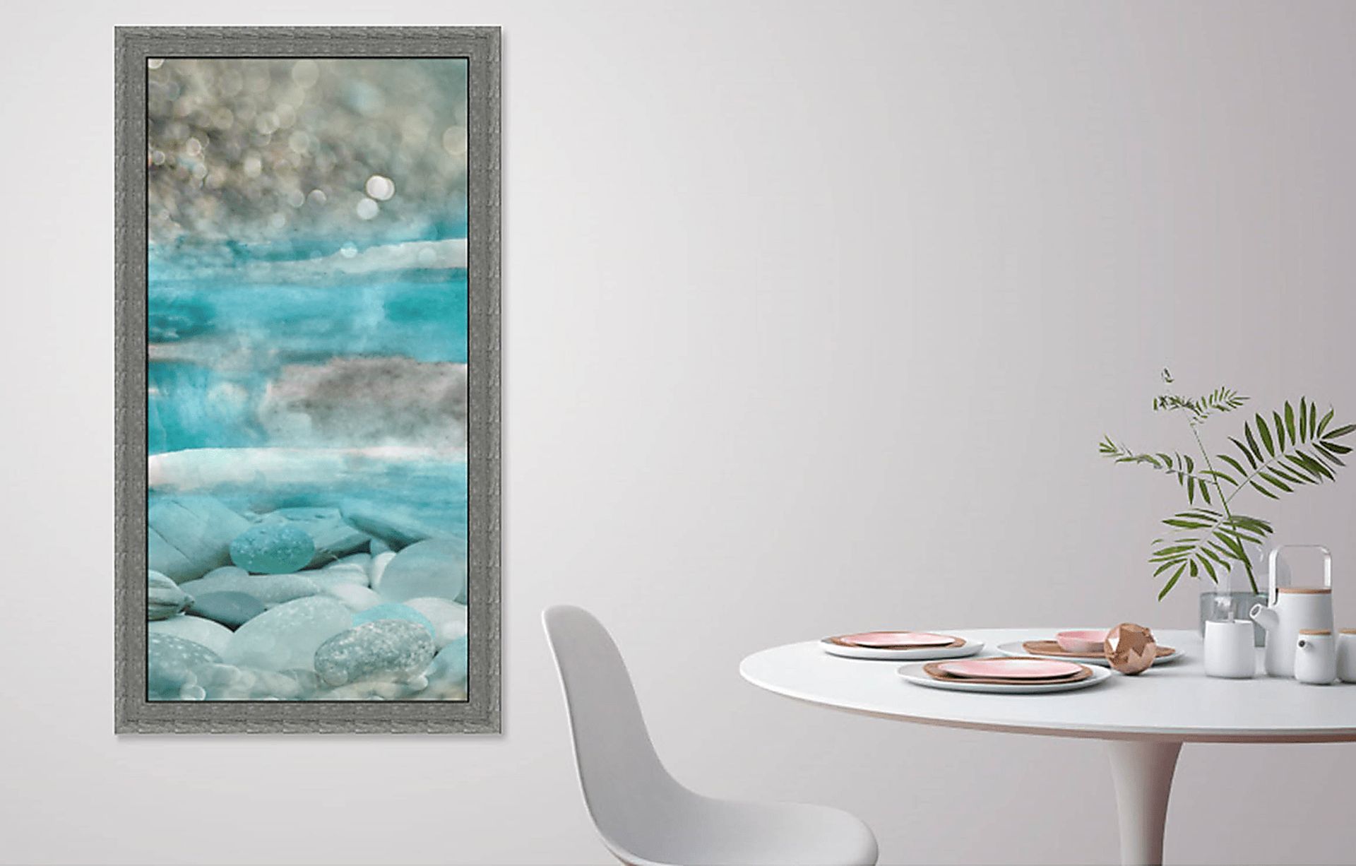 Brookglen I Blue Artwork - Image 2