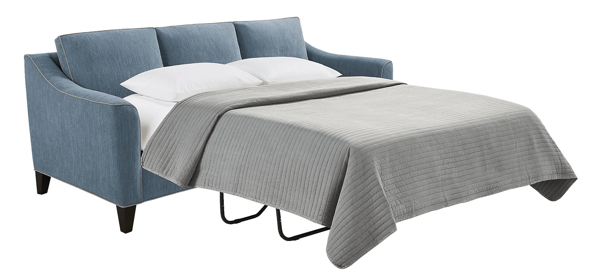 Brookhaven Blue Sleeper Sofa - Image 2