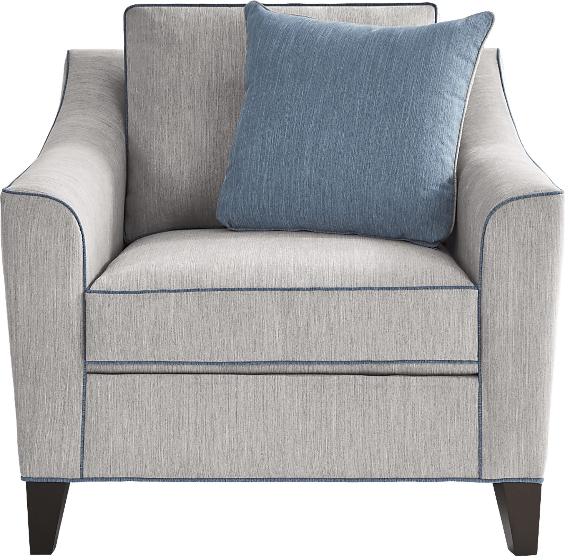 Brookhaven Gray 8 Pc Living Room with Gel Foam Sleeper Sofa - Image 13
