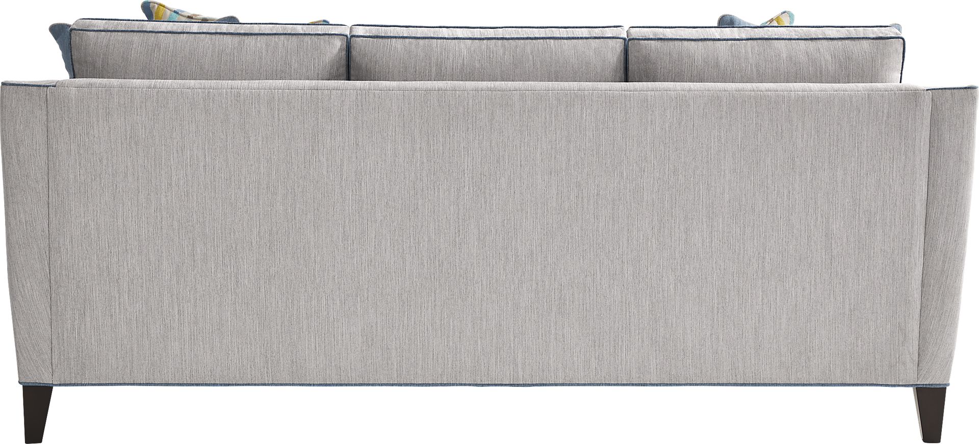 Brookhaven Gray 7 Pc Living Room with Gel Foam Sleeper Sofa - Image 4