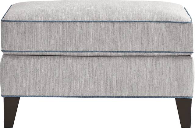Brookhaven Gray Ottoman - Thumbnail - Image 2