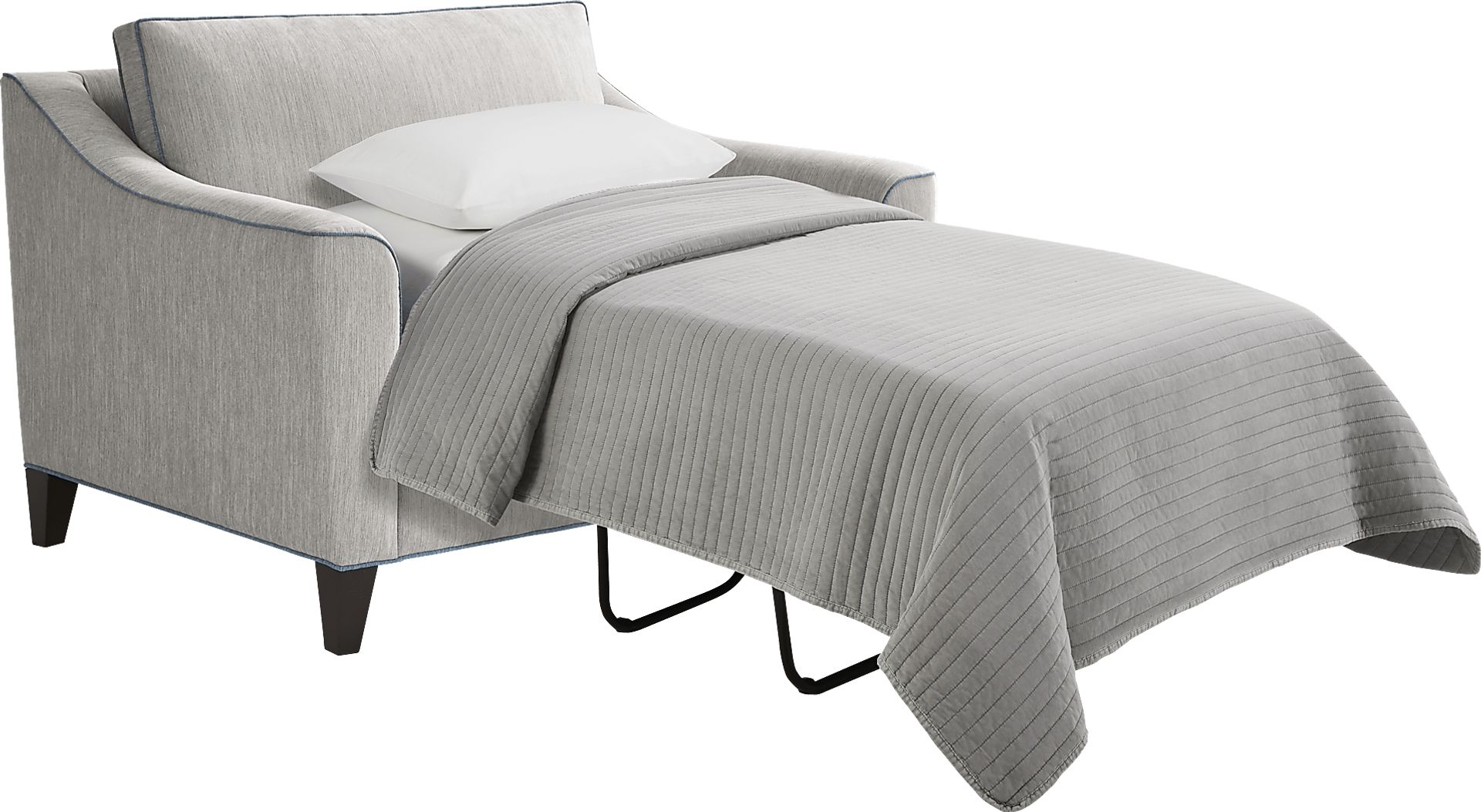 Brookhaven Gray Sleeper Chair - Image 2