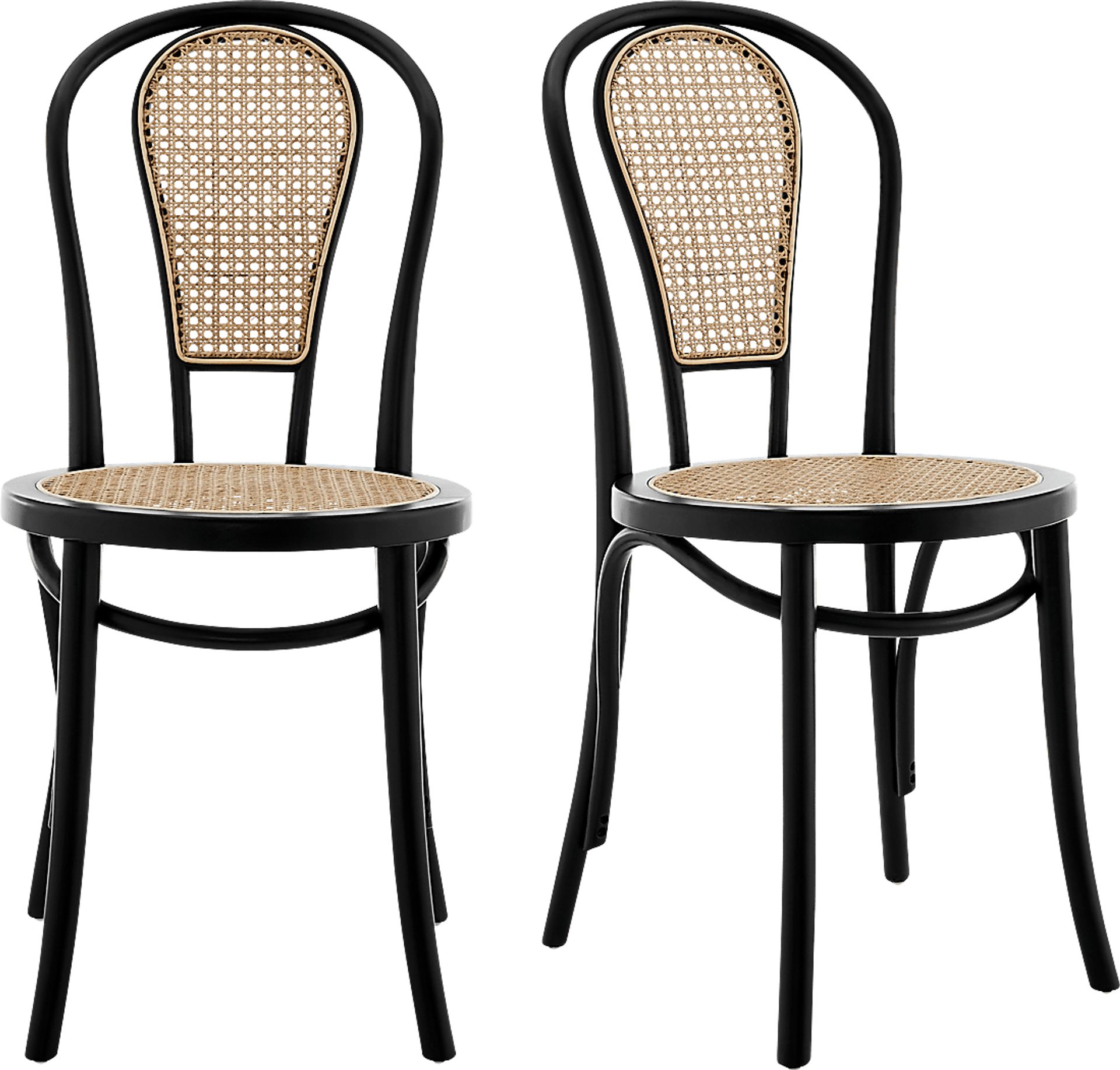 Brookins Black Side Chair, Set of 2 - Image 7