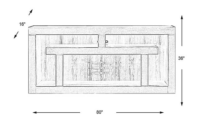Dimension Image. Please refer to the Dimension Tab on this page for dimension details.