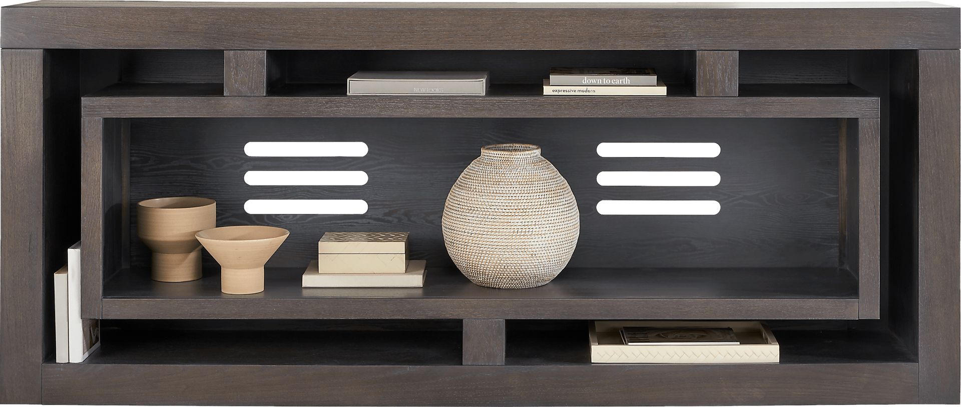 Brookland Park Black 91 in. Console - Image 2