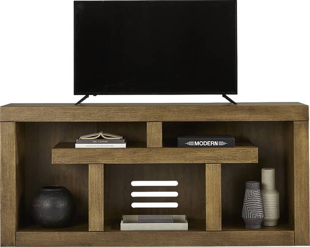 Brookland Park Brown 80 in. Console - Thumbnail - Image 2