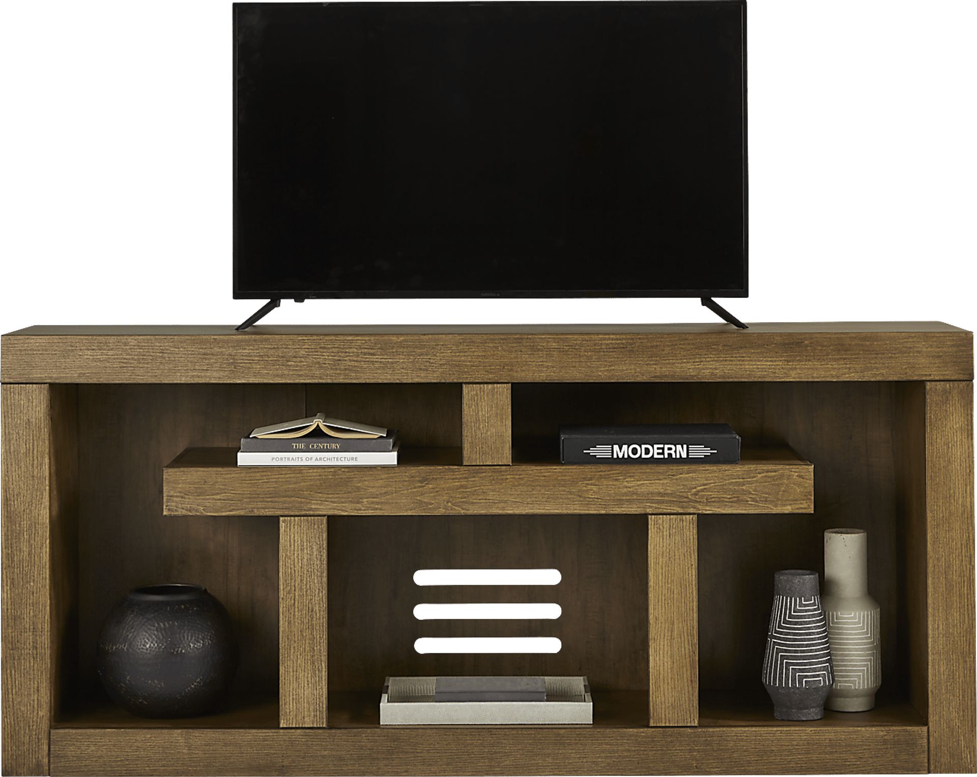 Brookland Park Brown 80 in. Console - Image 2