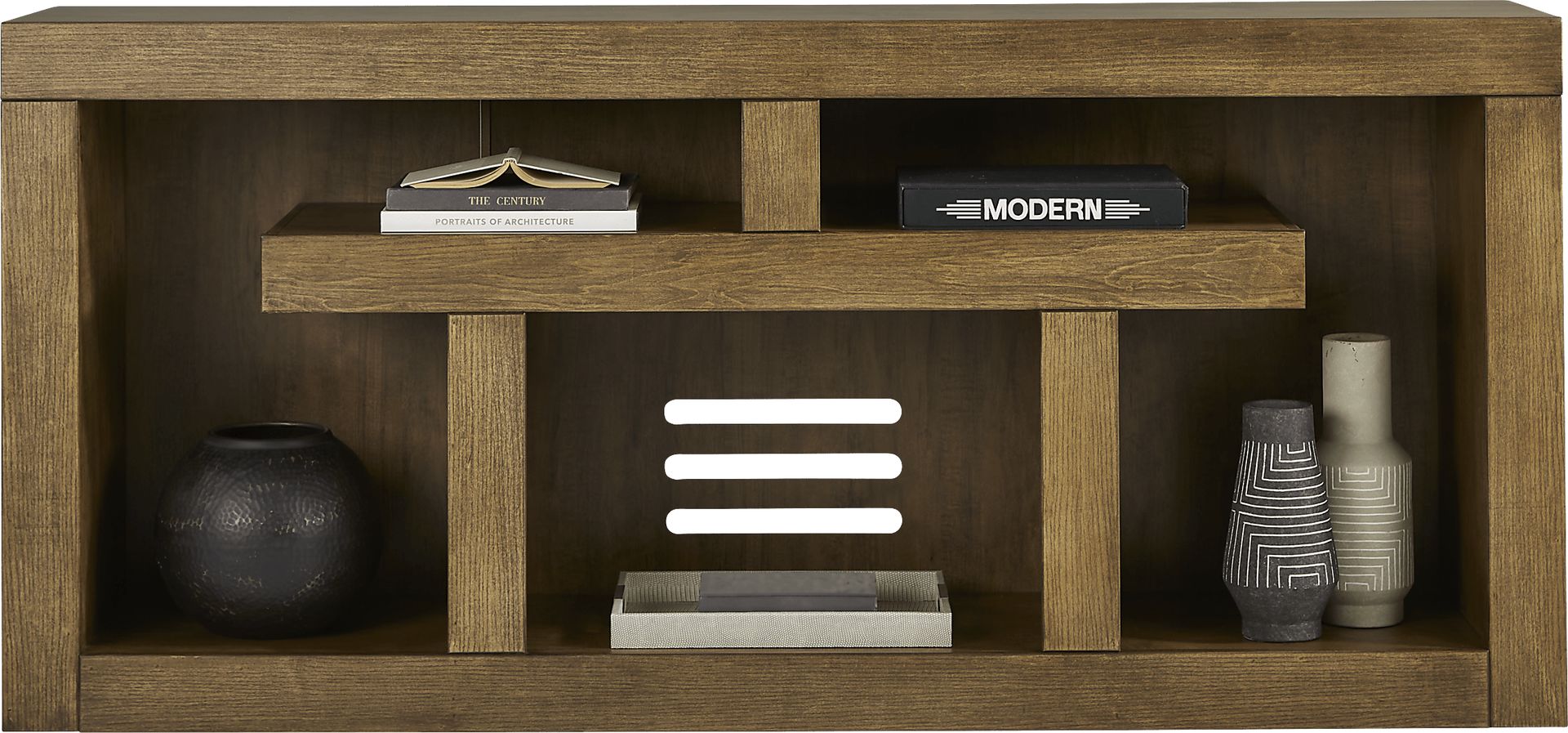 Brookland Park Brown 80 in. Console - Image 1