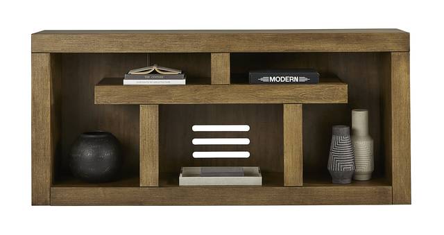 Brookland Park Brown 80 in. Console - Thumbnail - Image 1