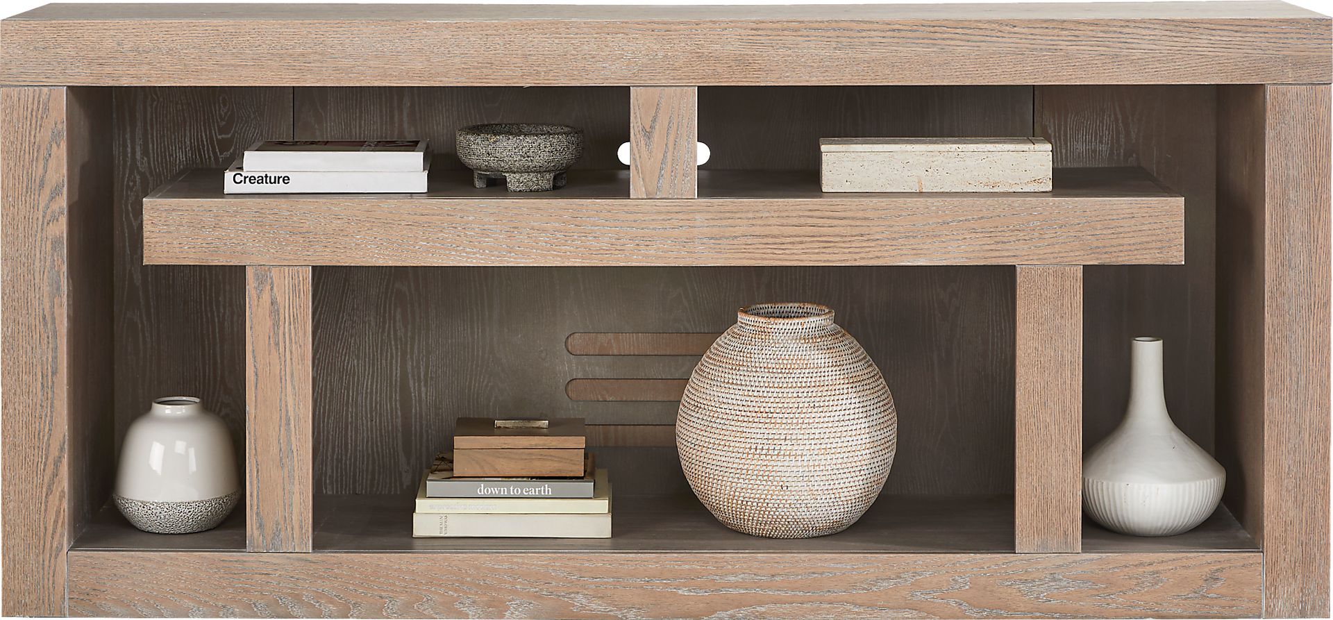 Brookland Park Brown 80 in. Console - Image 2