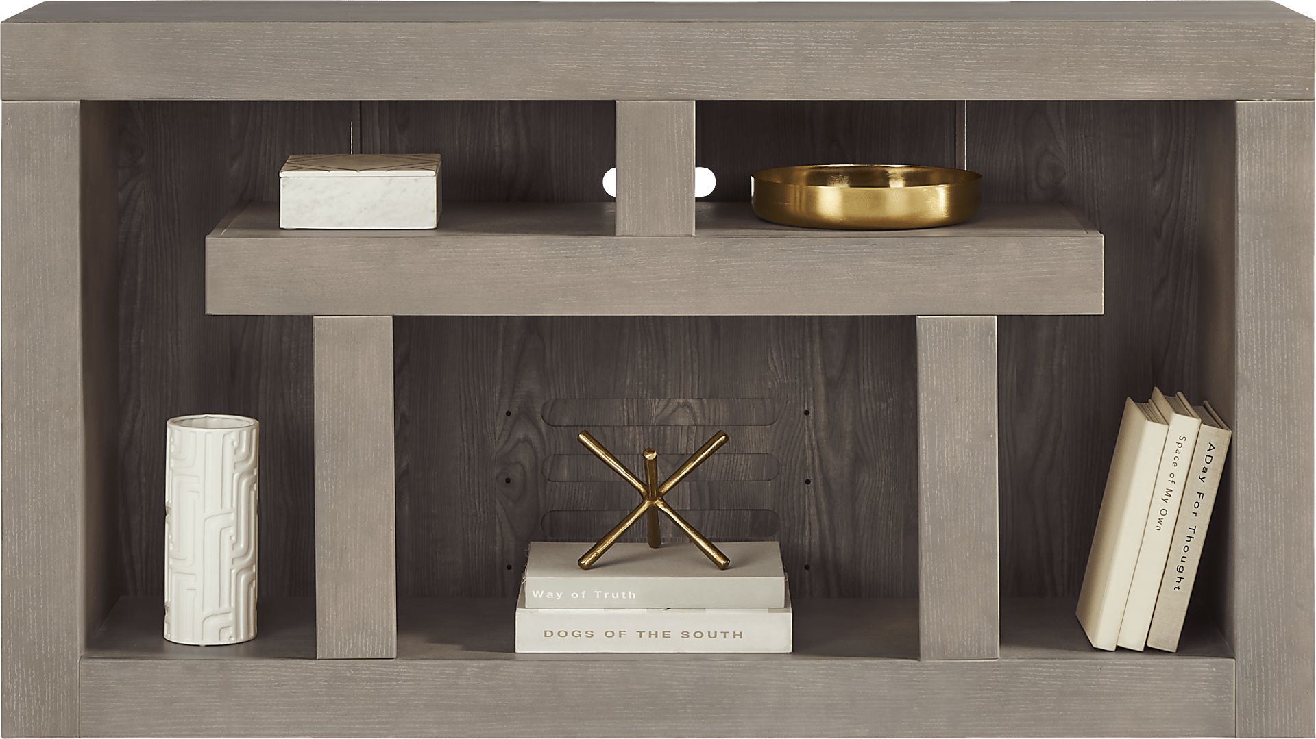 Brookland Park Gray 66 in. Console - Image 2
