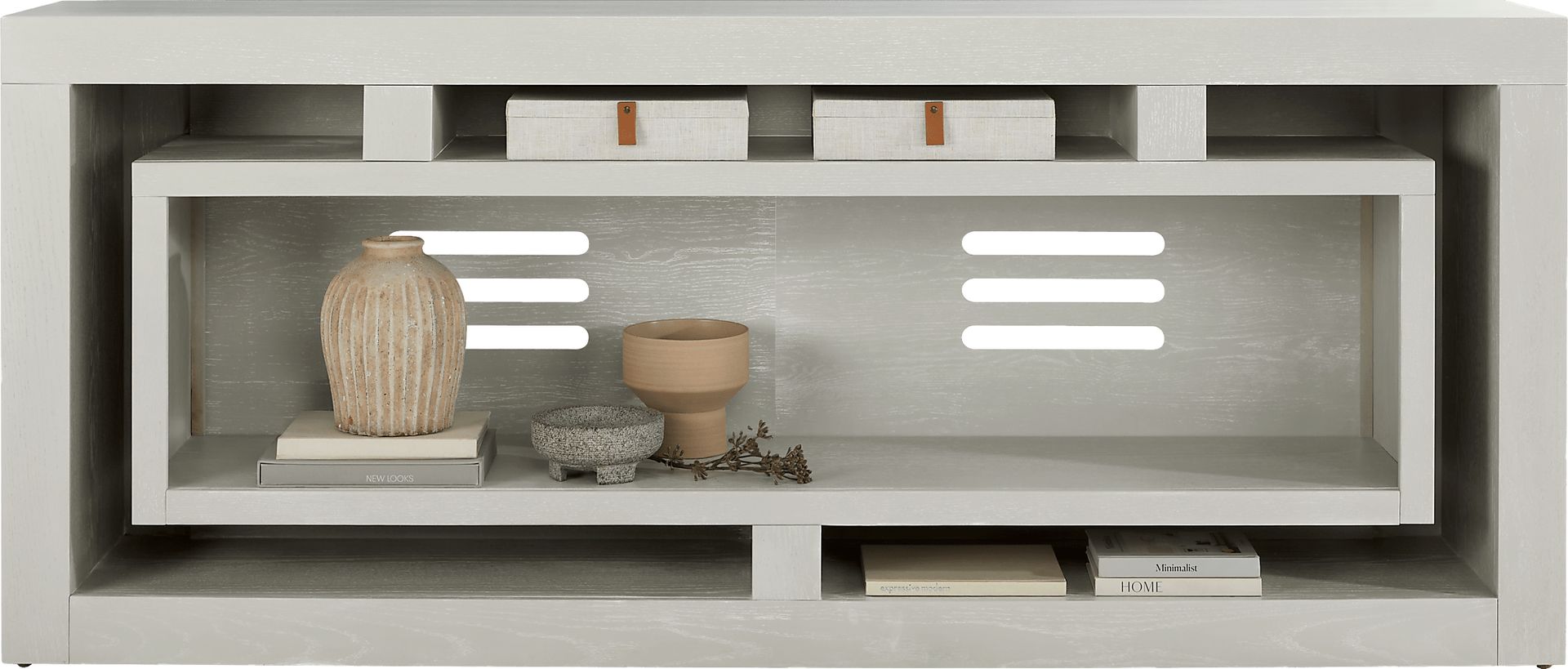 Brookland Park Light Gray 91 in. Console - Image 2