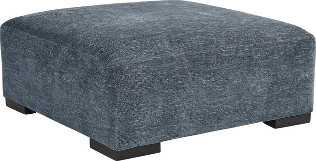 Brooklyn Gardens Blue Cocktail Ottoman - Thumbnail - Image 1