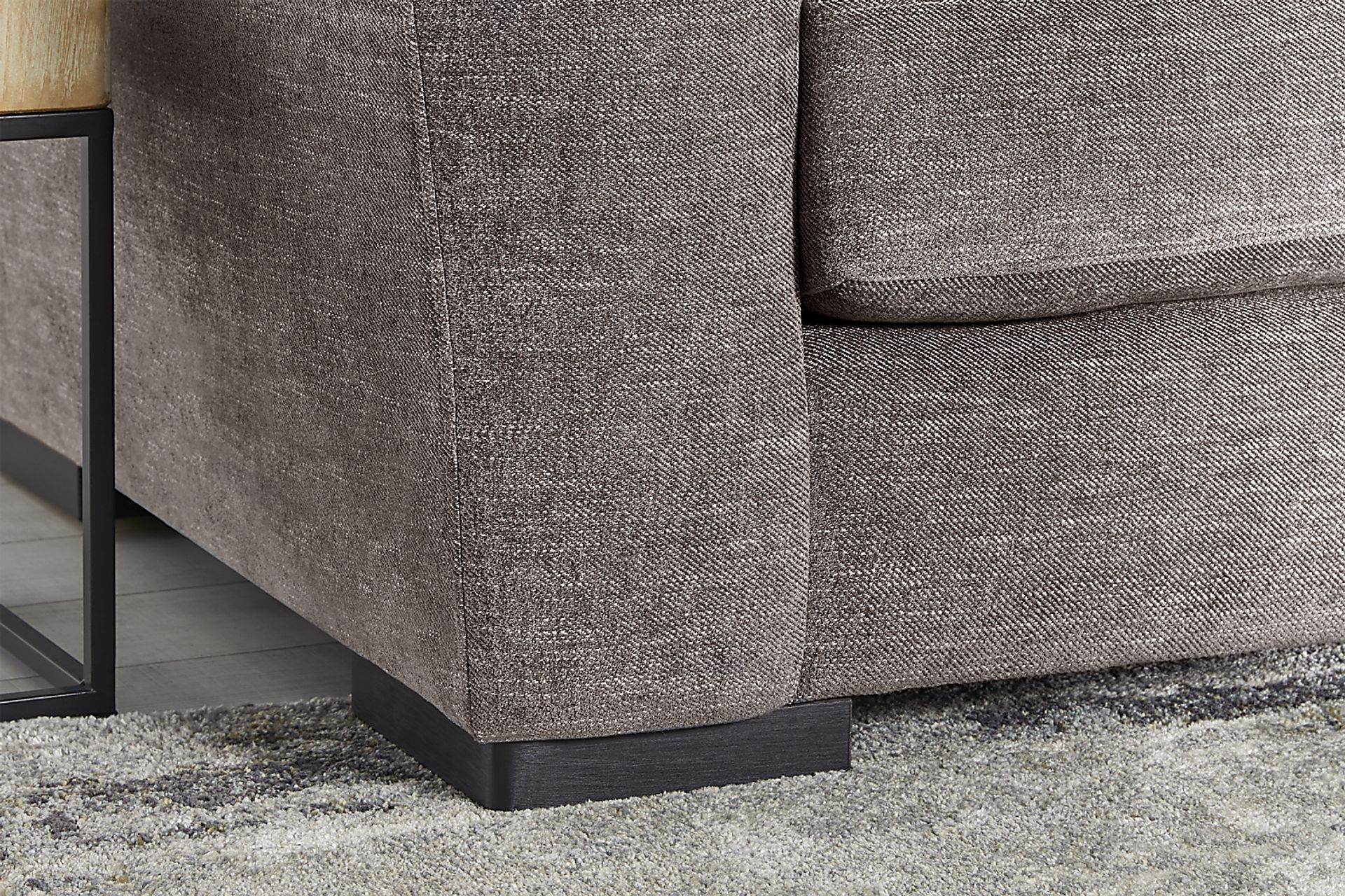 Brooklyn Gardens Mocha 4pc Sectional - Image 4