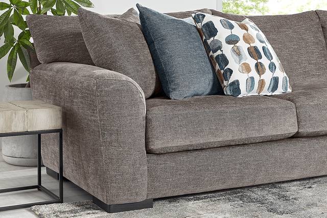 Brooklyn Gardens Mocha 7 Pc Sectional Living Room - Thumbnail - Image 5