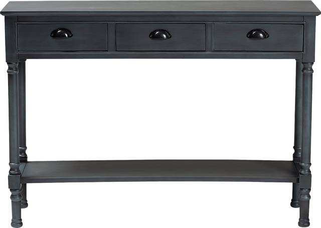 Brookpark Gray Console Table - Thumbnail - Image 3