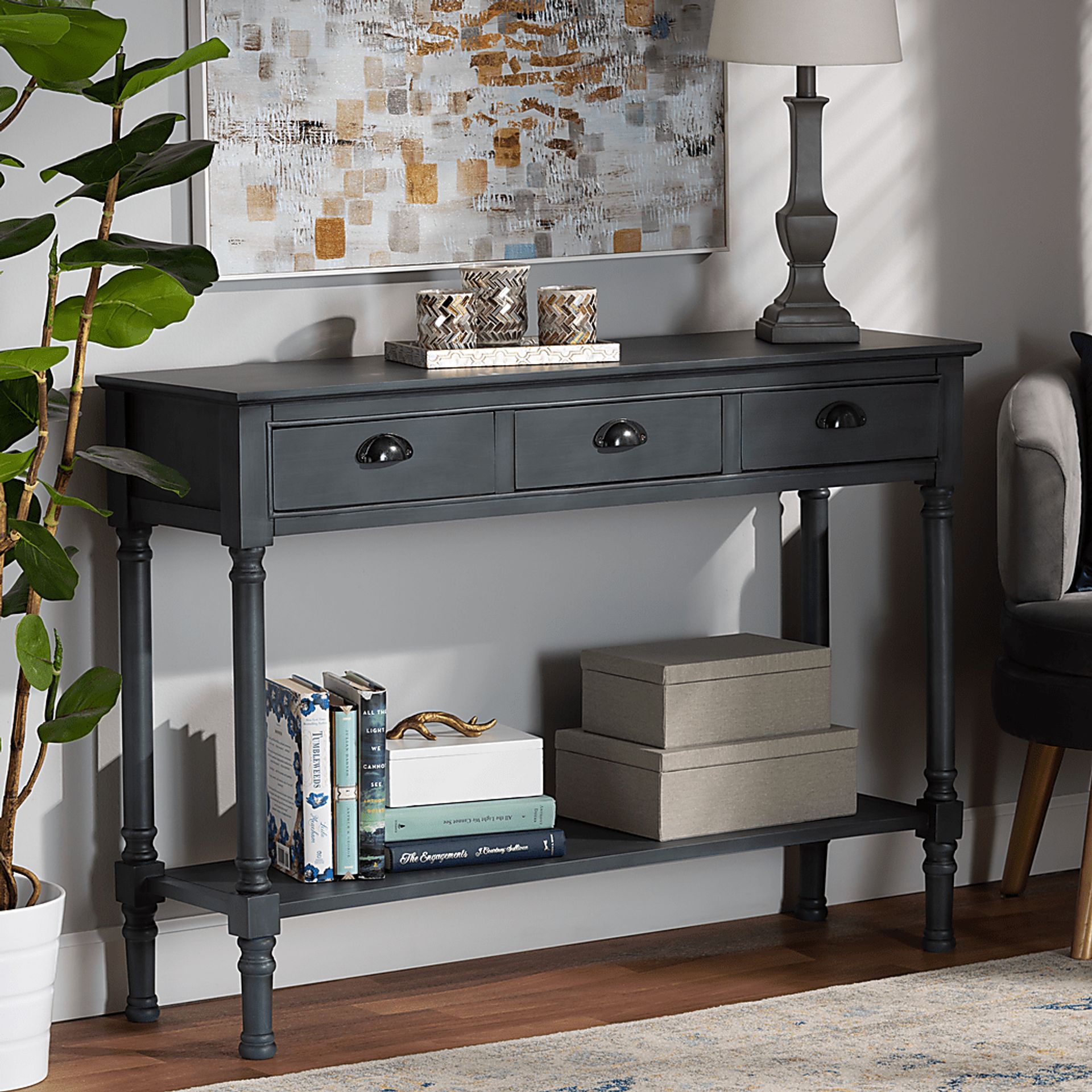 Brookpark Gray Console Table - Image 8