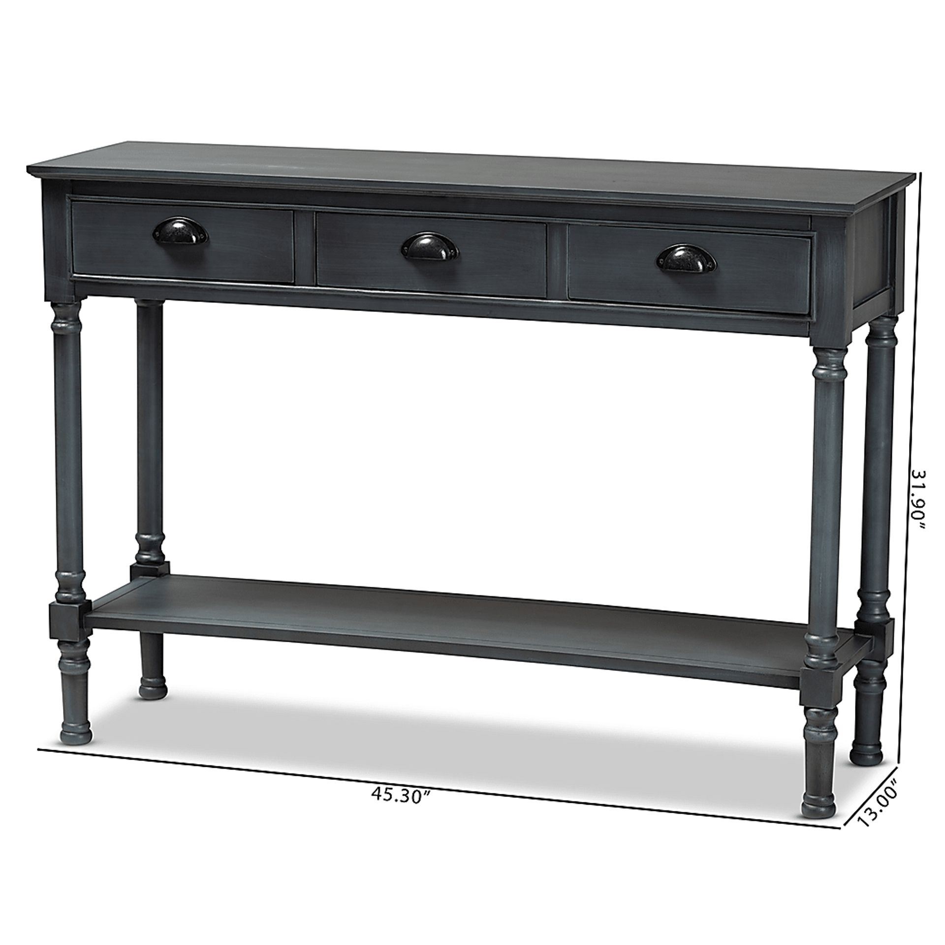 Brookpark Gray Console Table - Image 9
