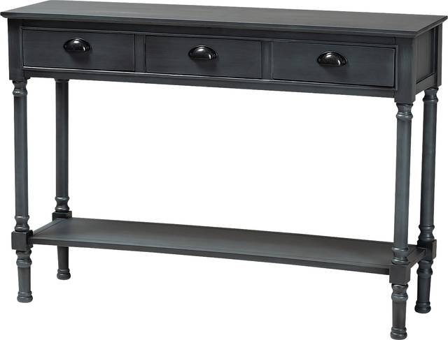 Brookpark Gray Console Table - Thumbnail - Image 1