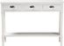 Brookpark White Console Table