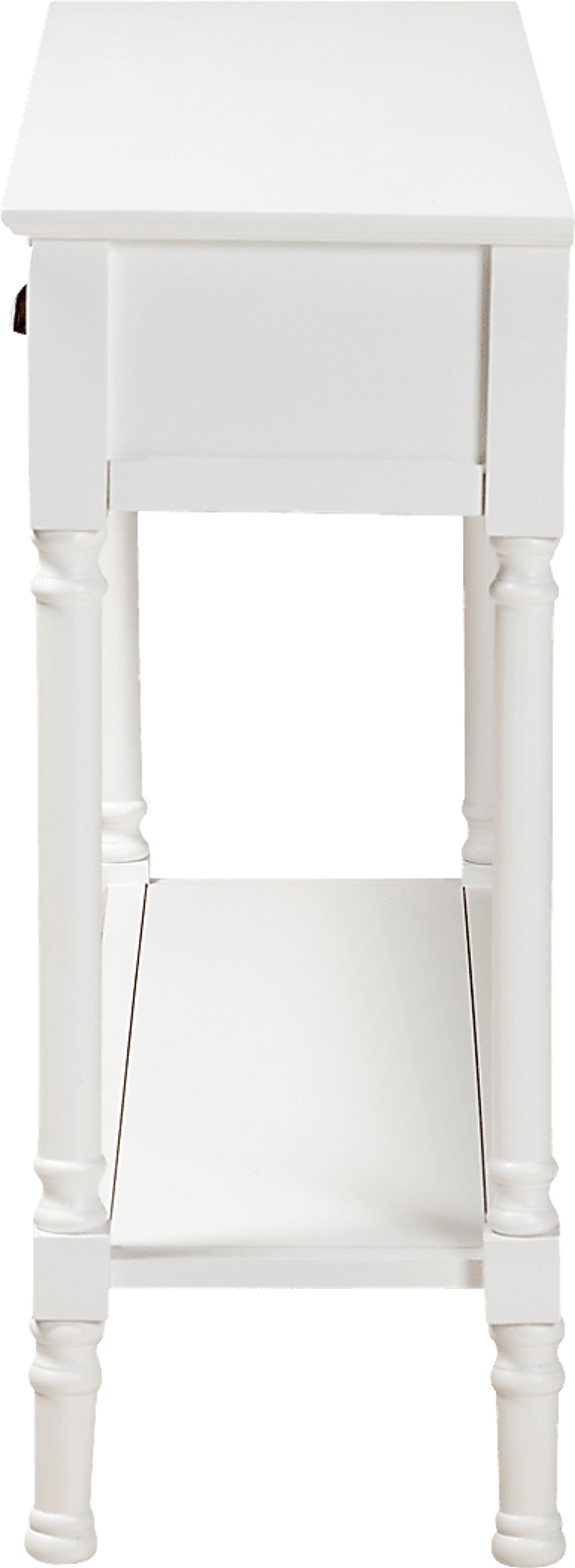 Brookpark White Console Table - Image 4
