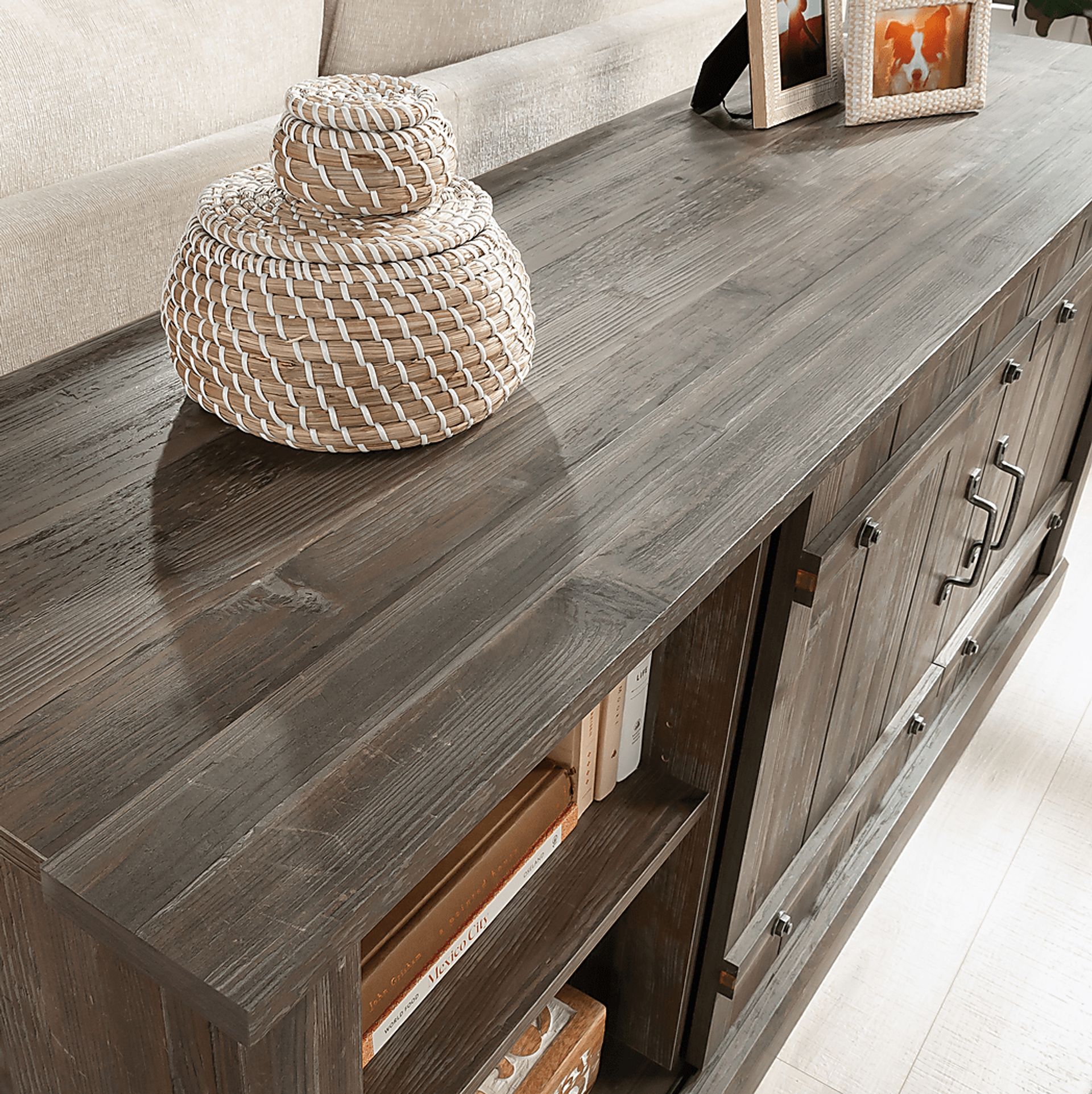 Brookshyre Gray 62.5 in. Console - Image 3