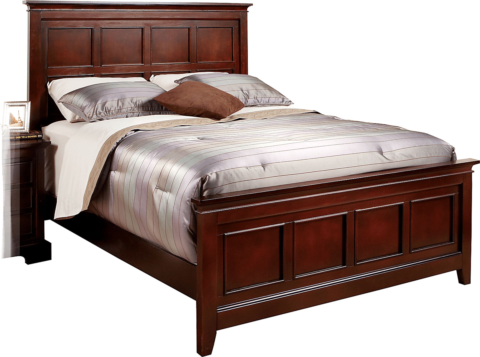 Brookside 3 Pc Queen Panel Bed - Image 1