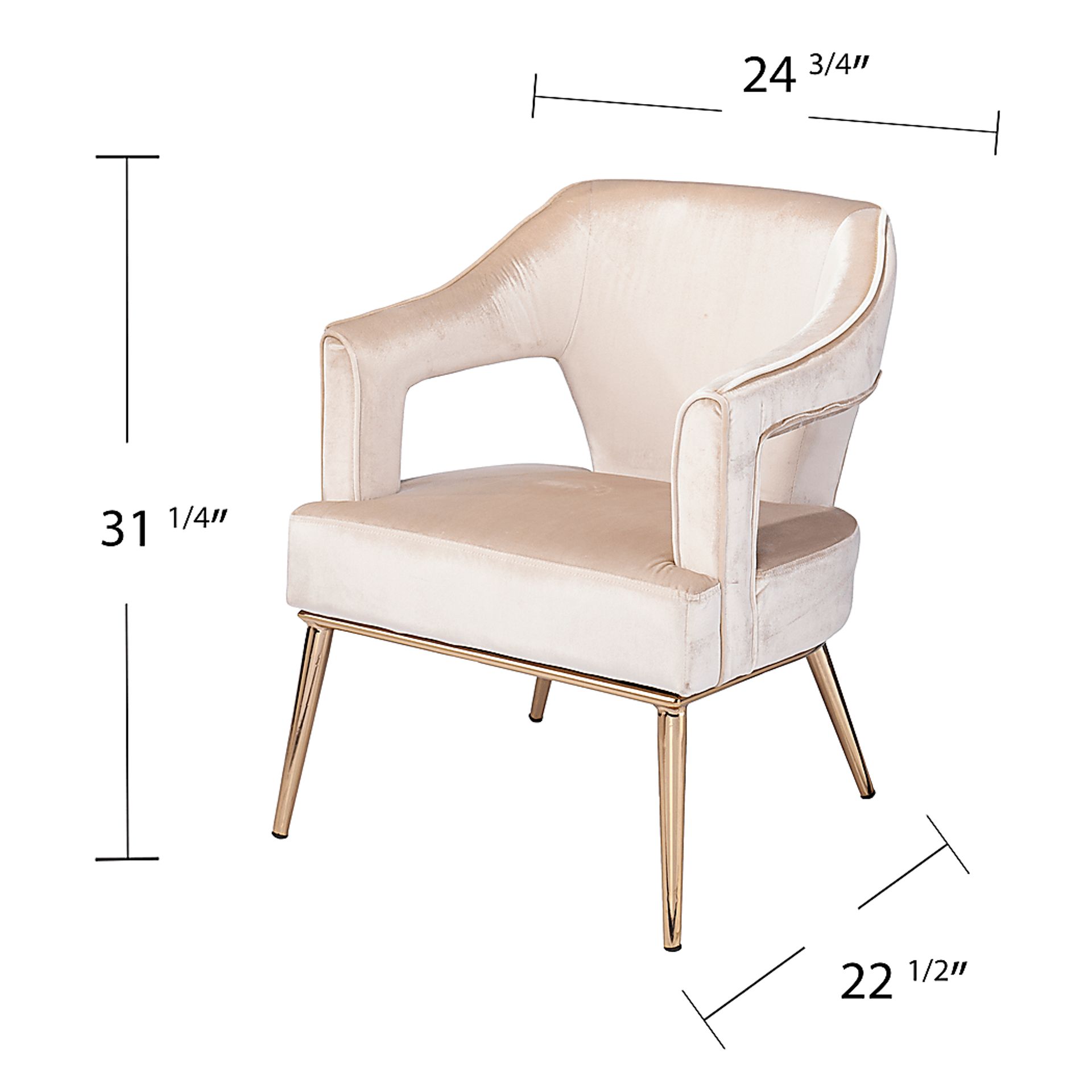 Brookstown Taupe Accent Chair - Image 6
