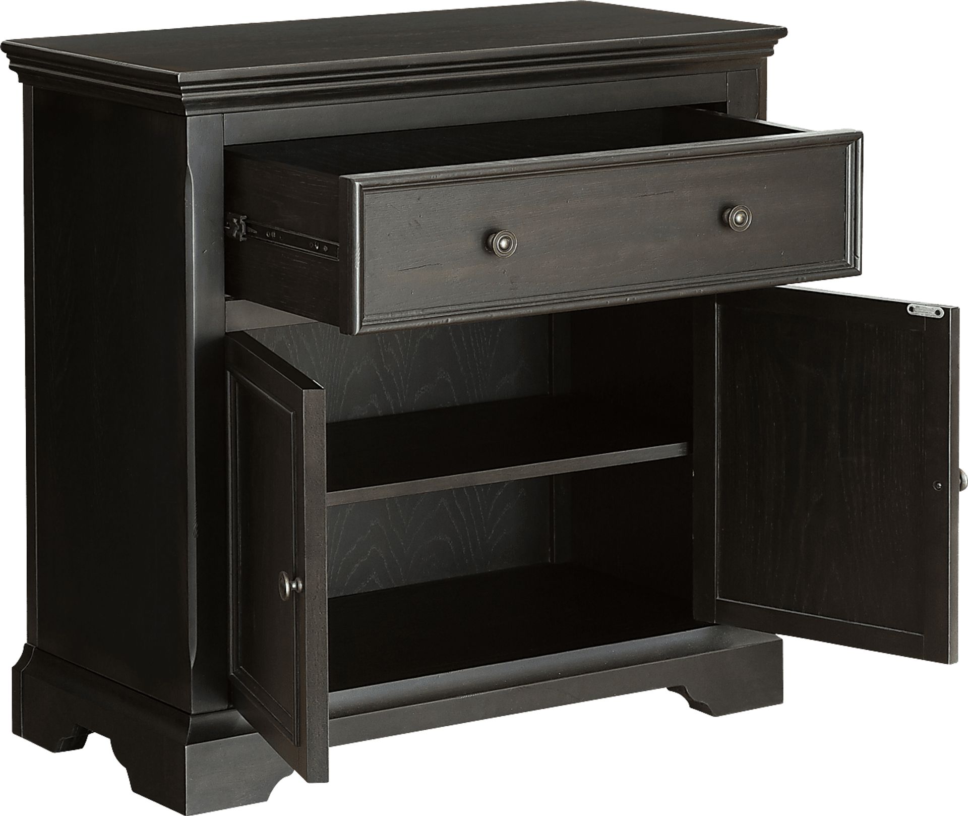 Brooktondale Black Accent Cabinet - Image 2