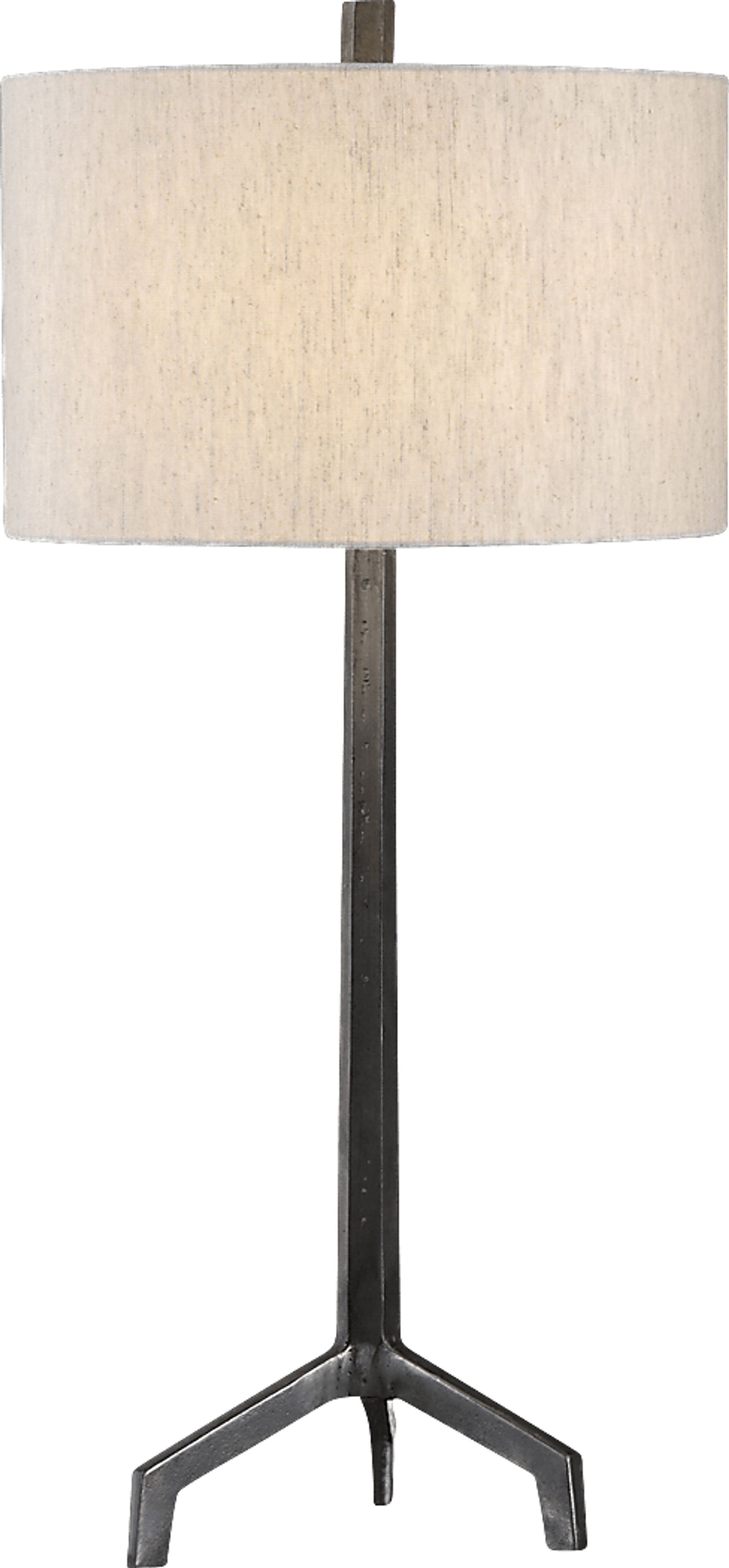 Brookwood Cove Silver Lamp - Image 1