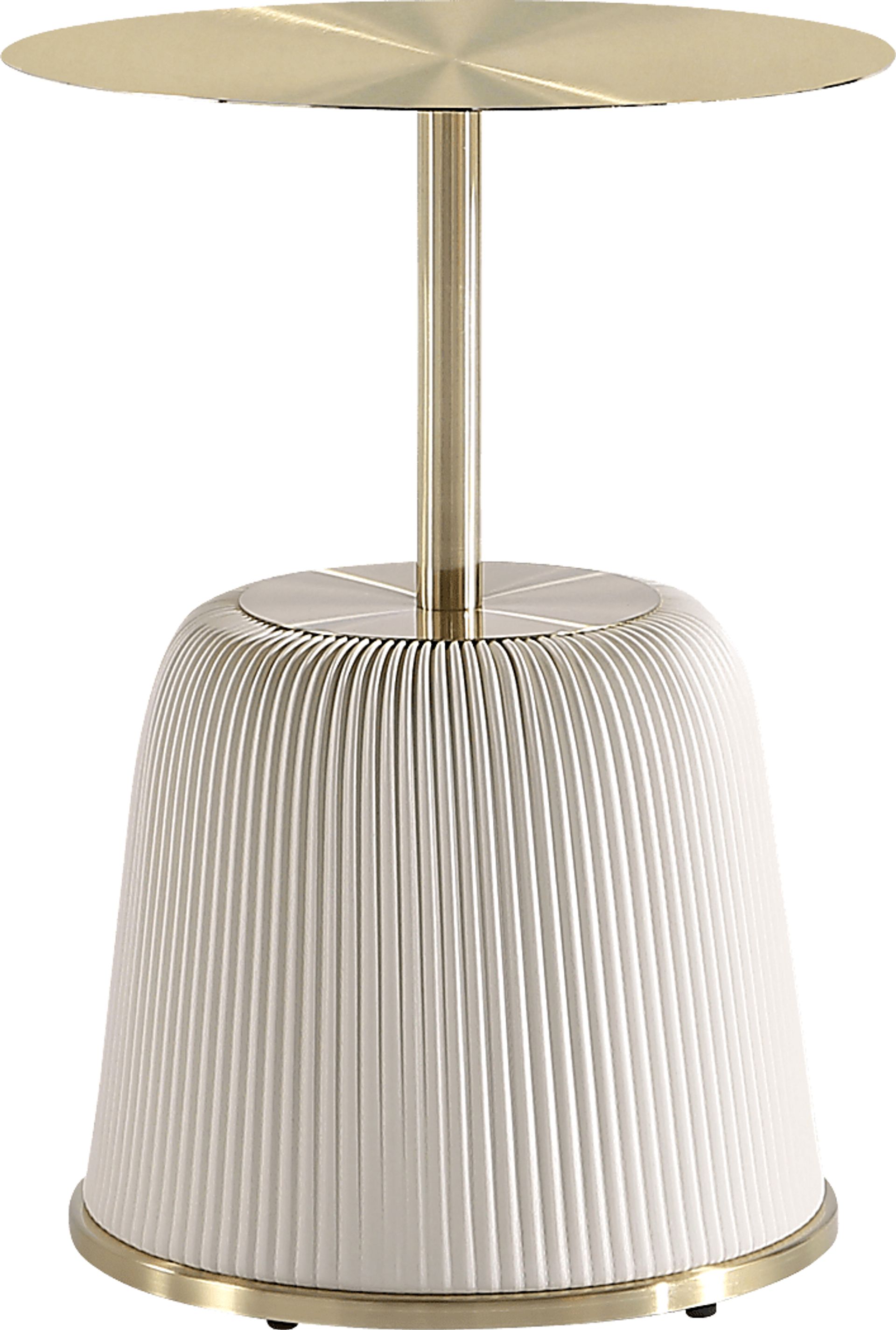 Broomcage I Cream End Table - Image 1