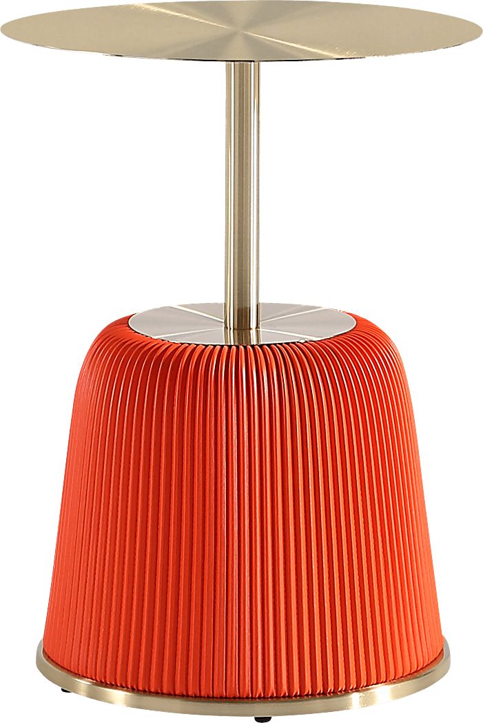 Broomcage I Orange End Table