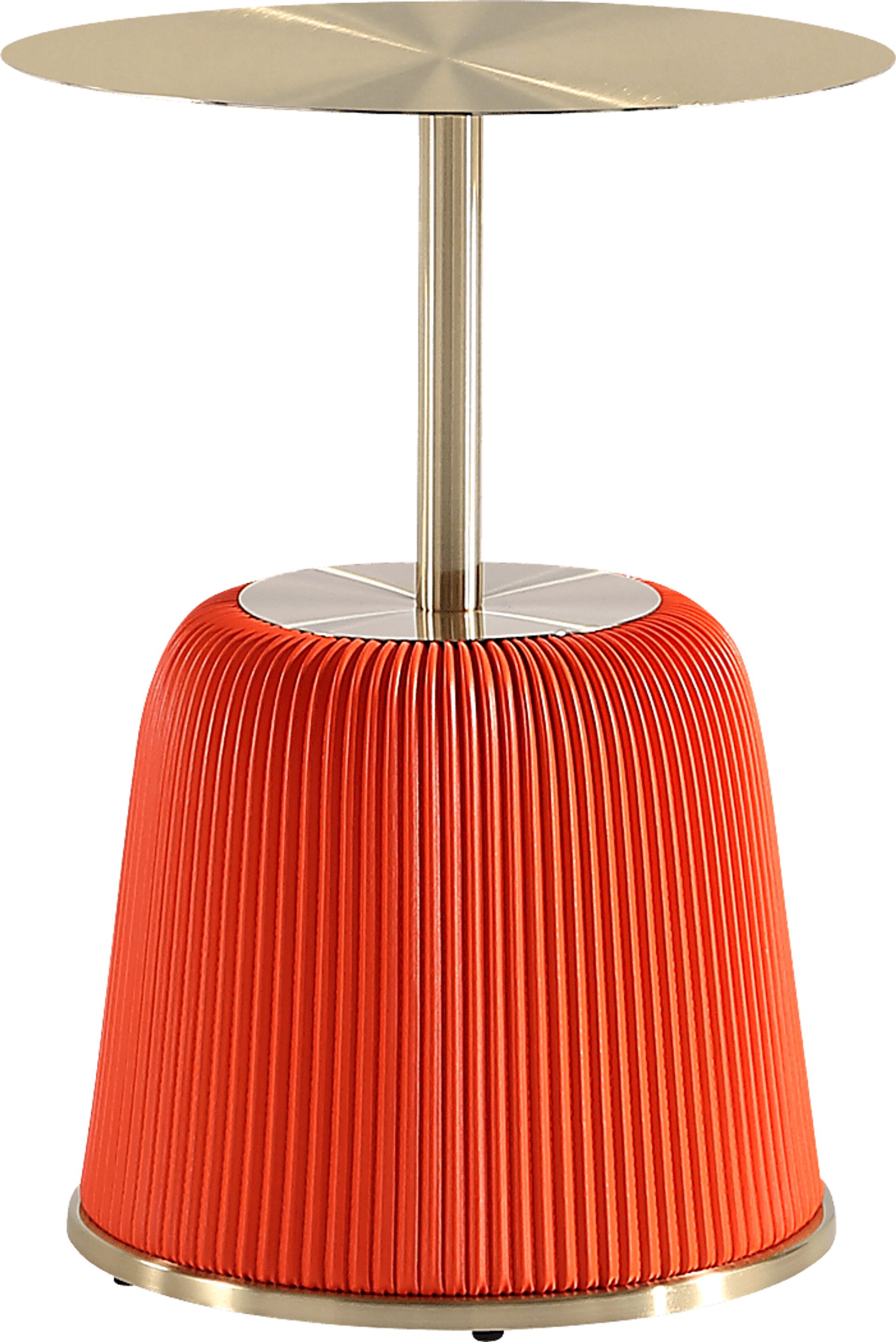 Broomcage I Orange End Table - Image 1