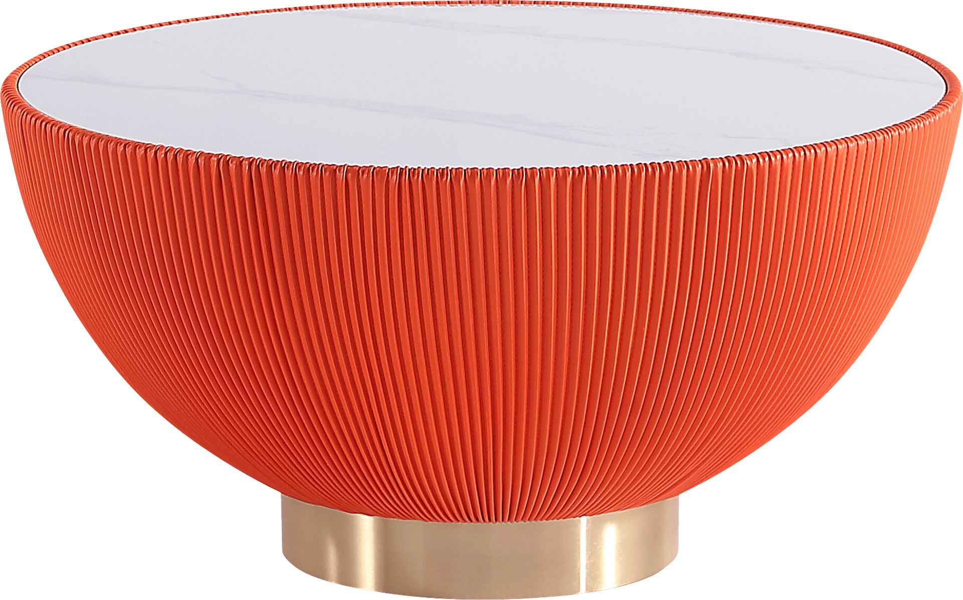 Broomcage II Orange Cocktail Table - Image 1